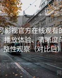 围绕可可影视官方在线观看的实际使用感想：播放体验、清晰度与资源完整性观察（对比后）