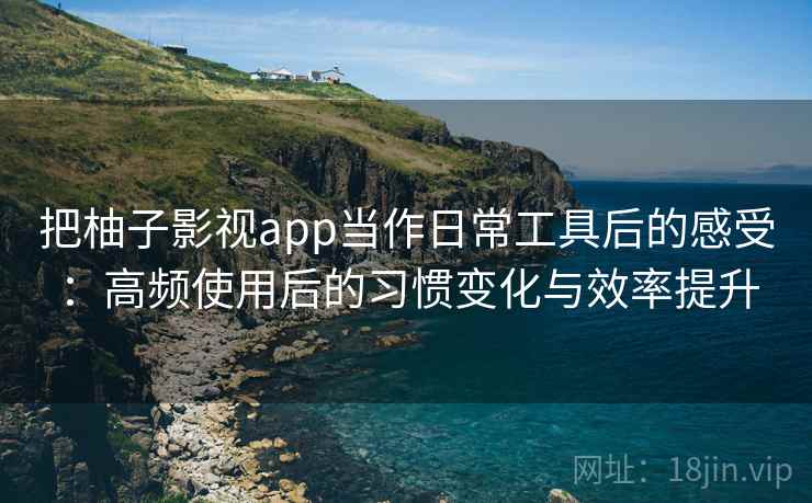 把柚子影视app当作日常工具后的感受：高频使用后的习惯变化与效率提升