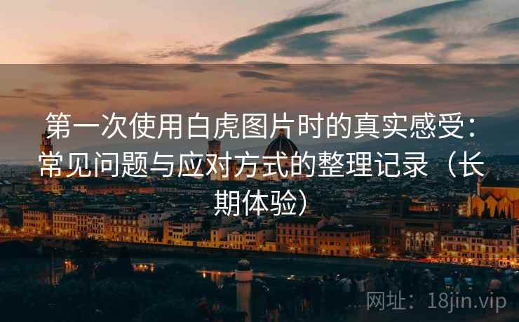 第一次使用白虎图片时的真实感受:常见问题与应对方式的整理记录(长期体验) 第一次使用白虎图片时的真实感受:常见问题与应对方式的整理记录(长期体验)
