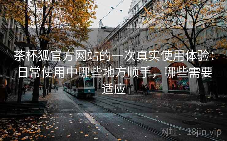 茶杯狐官方网站的一次真实使用体验:日常使用中哪些地方顺手,哪些需要适应 茶杯狐官方网站的一次真实使用体验:日常使用中哪些地方顺手,哪些需要适应