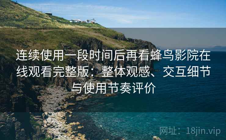 连续使用一段时间后再看蜂鸟影院在线观看完整版：整体观感、交互细节与使用节奏评价